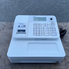 ■中古品 カシオ 電子レジスター SR-G3－WE 2021年 100V 動作問題なし CASIO■ □中古品 カシオ 電子レジスター SR-G3－WE 2021年 100V 動作問題なし
