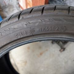 ニットー NT55 中古タイヤ 215/40R18 4本セット 工賃込み