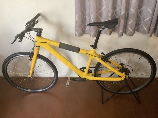自転車　マウンテンバイク　700c yellow