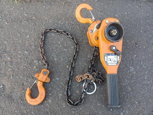 ◯【中古】レバーブロック　0.75トン◯