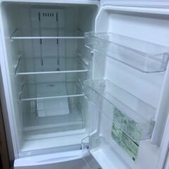 TOSHIBA/東芝　2ドア　冷蔵庫　170L　GR-P17BS（W）　2019年製