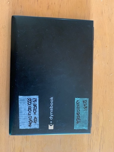 お得！感謝大特価！Toshiba satellite R731改　その⑰　i5 新品SSD DVDRAM　wifi 搭載Win10Pro64bit認証済