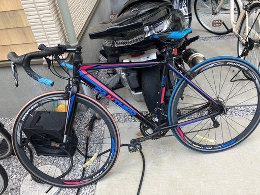 パンサークロスバイク、自転車、ブルー