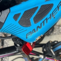 パンサークロスバイク、自転車、ブルー