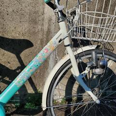 B423 子供自転車★ブリヂストン★ECOPAL★24インチ★変速無し