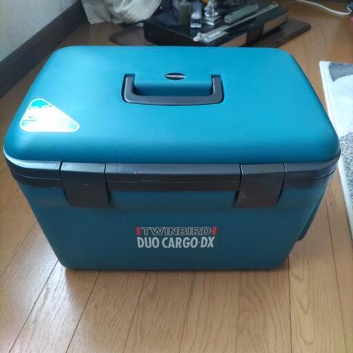 ツインバード デュオカーゴDX 電子冷温庫 中古 2電源式ポータブル電子