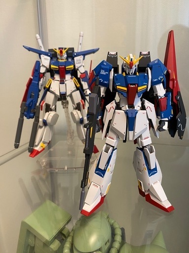 【交渉中】ガンダム　フィギュア　ゼータガンダム及びダブルゼータガンダム
