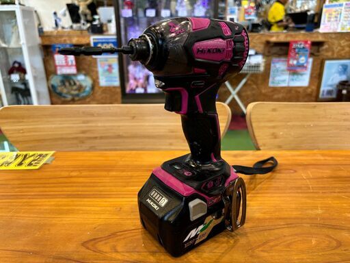 【愛品館八千代店】HiKOKI　コードレスインパクトドライバー36V　WH36DA（フレアレッド）