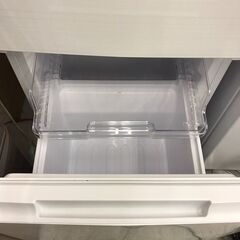 SHARP/シャープ　2ドア　冷蔵庫　152L　SJ-D15G-W　2020年製