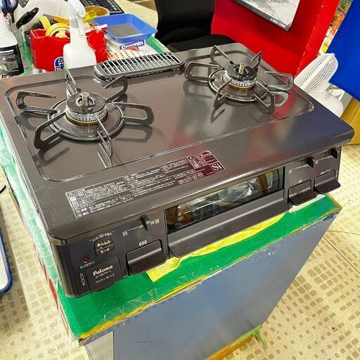 パロマ ガステーブル IC-S87K-1L 2020年製 LPガス