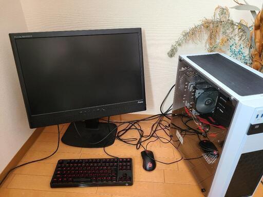 ゲーミングPC フルセット RYZEN7 2700X RX580