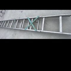 定価2.8万 福岡発 アルインコ CDー70 伸縮2連はしご 4m～7m 幅