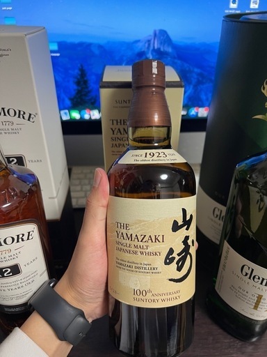サントリー山崎ウィスキー　100周年記念ラベル【箱付】