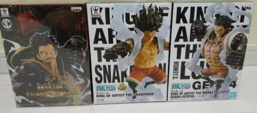 ワンピース KING OF ARTIST THE SNAKEMAN スネイクマン GEAR4 SP 造形王頂上決戦　ルフィ