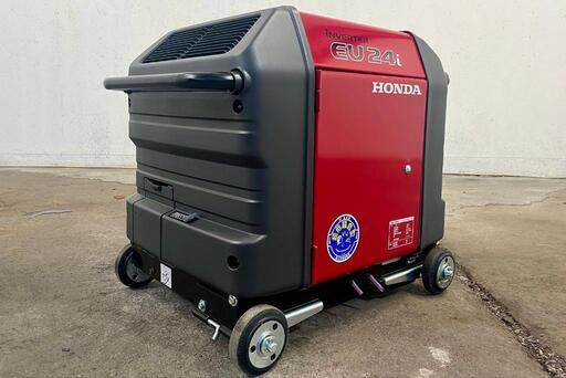 帯広市発☆新品/正規品 ホンダ インバーター発電機 EU24i 車輪あり 防音 出力2.4kVA 防災 キャンプ アウトドア　事前予約の上現物確認OK　配送は相談ください　早い方優先
