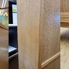 無印良品 MUJI オーク材 薄型ラック 7段 ブックシェルフ ワイド大 本棚 