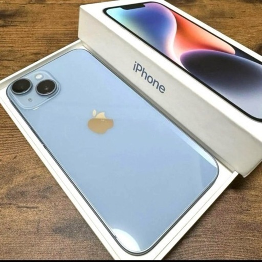 【美品】iPhone14 128GB ブルー SIMフリー