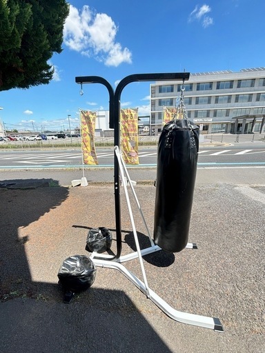 BODY DESIGN サンドバッグ、スタンド付き