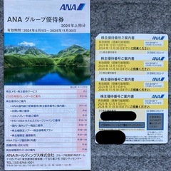 ANA 株主優待券 4枚