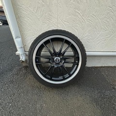 再値下げ　cross speed スタッドレスタイヤ17インチホイールセット