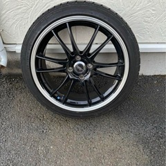 再値下げ　cross speed スタッドレスタイヤ17インチホイールセット