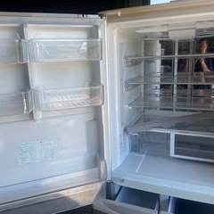 SHARP/シャープ 2013v 
両開き5ドア冷蔵庫 440L SJ-XW 44X 家電 キッチン家電 冷蔵庫