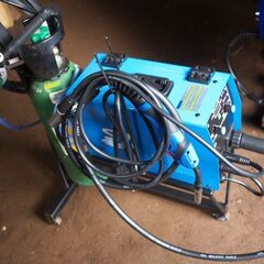 炭酸ガス半自動溶接機 + LIFT TIGトーチ + ボンベ + レギュレター