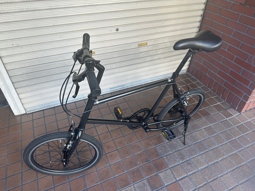 20インチ　ミニベロ　7speed　ブラック