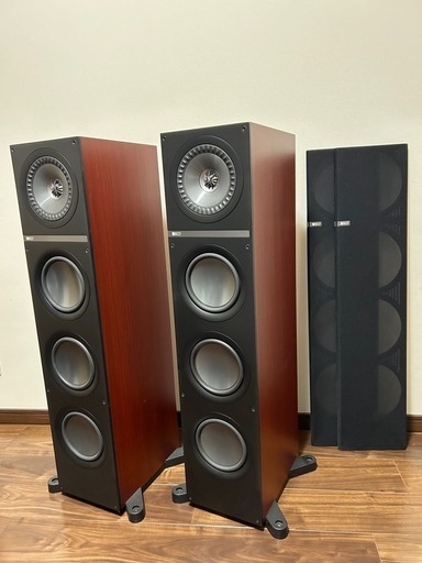 KEF Q700 トールボーイスピーカー2本1組 (Jun Tanaka) 草津のオーディオ《スピーカー 》の中古あげます・譲ります｜ジモティーで不用品の処分