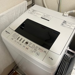 【※取引き決定してます】洗濯機4.5キロ