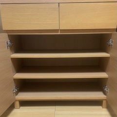 　　無印良品　家具 キャビネット