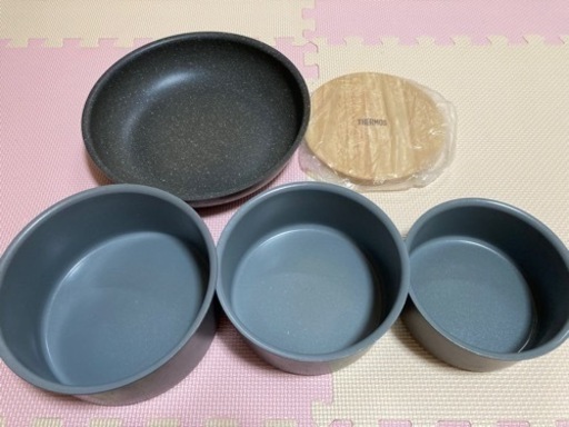 IH対応　フライパン 鍋 セット 5点