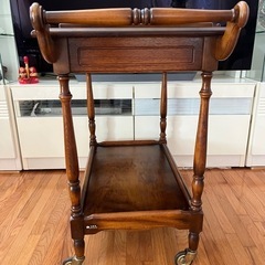 カリモク コロニアル キッチンワゴン ヴィンテージ