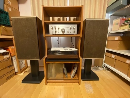 【完動品】1978年製レコードプレイヤー＆スピーカー＆アンプ一式セット