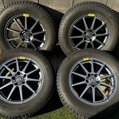 225/65R17 17インチ スタッドレスタイヤ ホイール4本セット