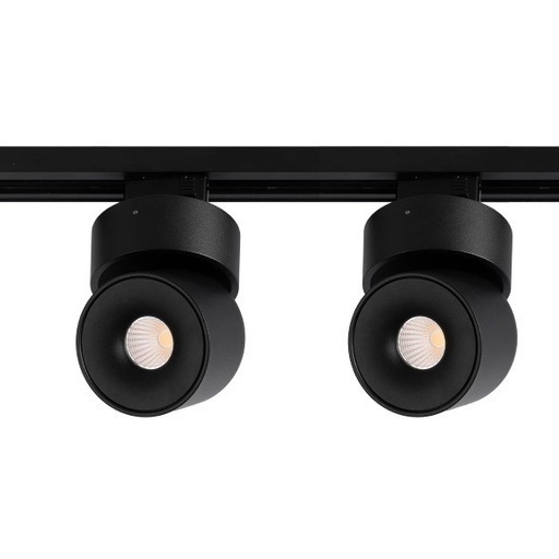 11999円→7000円 新品未開封 Aisilan 2個セット ライティングレール用スポットライト 電球色3000K回転可能350°LED一体型照明 ダクトレール用ライティングバー 消費電力7W 圧倒的の演色性Ra97 取付簡単 ブラック