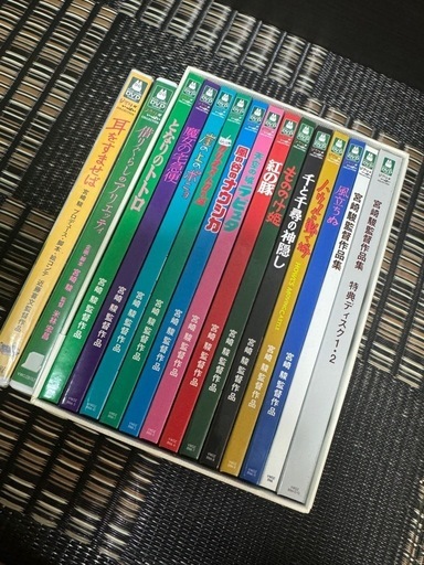ジブリDVDセット+SONY製DVDプレイヤー