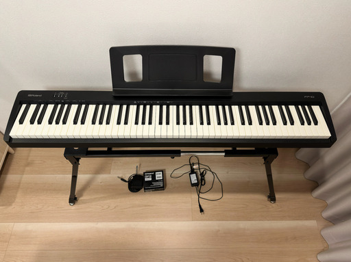 電子ピアノ Roland FP-10 スタンド付き