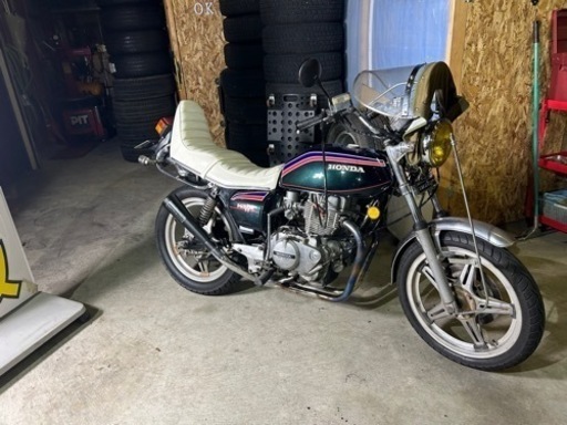 車検満タン‼️交換ok‼️ バブ　ホーク2 ホーク3 cb400n cb400t キック付き5速