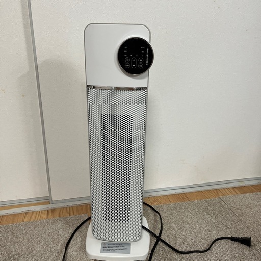 セラミックファンヒーター　送風付き