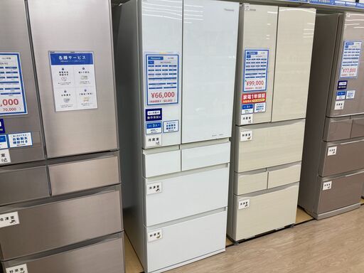 【トレファク イオンモール常滑店】Panasonicの6ドア冷蔵庫をご紹介します♪