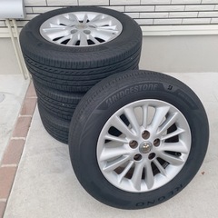 レグノ夏用タイヤ、クラウン純正ホイール、4本セット、セダンクーペ用、16インチ、タイヤ半年未満の美品 レグノ夏用タイヤ、クラウン純正ホイール、4本セット、セダンクーペ用