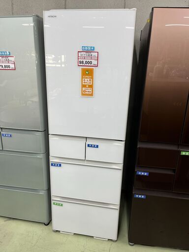 冷蔵庫探すなら「リサイクルR」❕5ドア冷蔵庫❕HITACHI❕470L❕ 購入後取り置きにも対応 ❕ゲート付き軽トラ無料貸し出し❕R4049