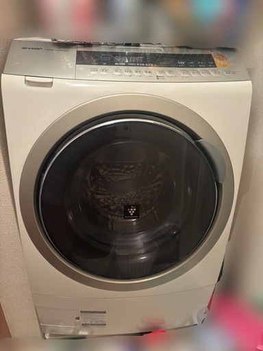 【SHARP WASHING MACHINE ES-ZP1】ドラム式洗濯乾燥機