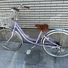 オートライト仕様! 子供用24インチ ブリヂストン リコリーナ パープル