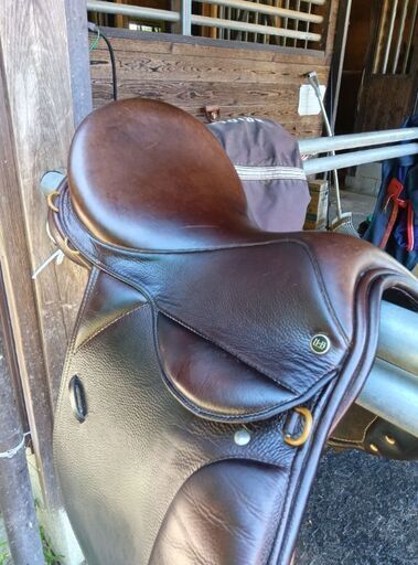 乗馬 馬術／総合鞍 HARRISONBROWN16.5インチ Yahoo!オークション