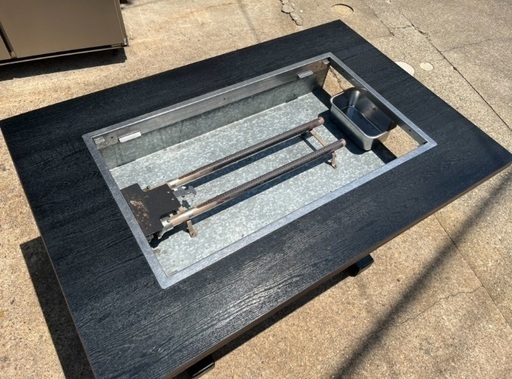 お好み焼き台 LPガス お好み焼きテーブル 鉄板焼きテーブル もんじゃ