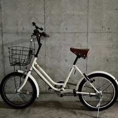 ブリヂストン　ベガス　VEGAS　20インチ　ミニベロ クリームアイボリー