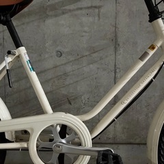 ブリヂストン　ベガス　VEGAS　20インチ　ミニベロ クリームアイボリー