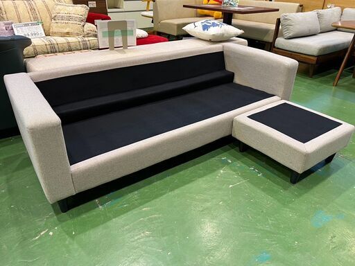 【愛品館八千代店】リビンズ　カウチソファ　CRAB 関家具｜RELAXFORM｜カウチソファ｜レザーテックス買取致しました｜愛